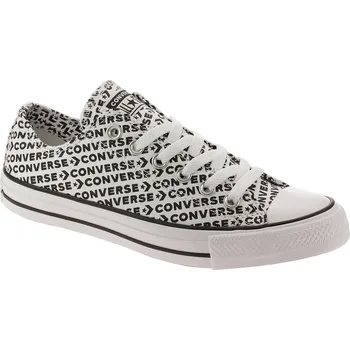 Pánské tenisky boty Converse Chuck Taylor All Star Wordmark OX - 164020/White/Black/White/Black/White 38