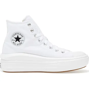 Dámská zimní obuv boty Converse Chuck Taylor All Star Move Platform Hi - 568498/White/Natural Ivory/Black 41