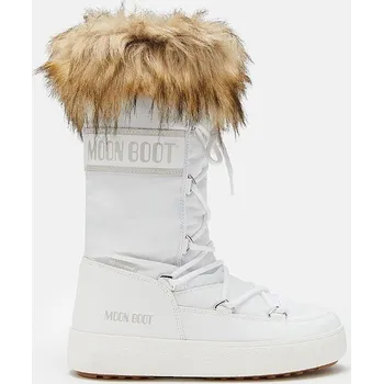 Dámská zimní obuv boty Moon Boot LTrack Monaco WP - White 40