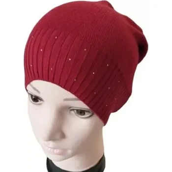 Pokrývka hlavy Dámská čepice CZ103 - 54-58 / bordová