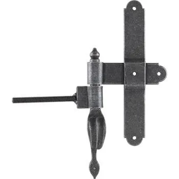 pant HALCÖ dveřní křížový pant Söll,, ocel pozink černý pasivovaný