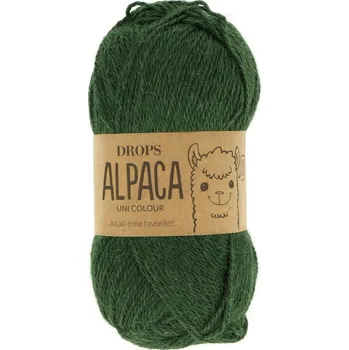 Příze Drops Alpaca UNI 9032 tmavě zelená