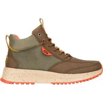Pánská obuv Pánská volnočasová obuv HEY DUDE TAHOE NYLON 43 Khaki, Hnědá, Oranžová