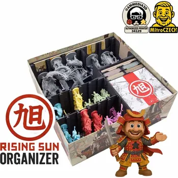 Příslušenství k deskovým hrám Insert pro deskovou hru Rising Sun Barva: Vícebarevná