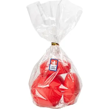 Svíčka Krab svíčka malý plaváček červená 4 ks