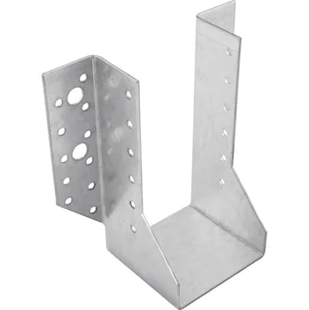 Tesařské kování DOMAX WB trámová botka WB 24 - 76 x 152 x 75 x 2 mm (10 ks)