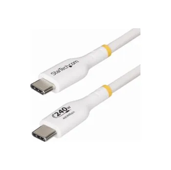 Datový kabel StarTech.com 1m USB C Charging Cable, USB-IF Certified USB-C Cable, 240W - USB kabel - USB-C (M) do USB-C (M) - USB 2.0 - 48 V - 5 A - 1 m - neobsahuje halogen, pasivní, technologie Extended Power Ran
