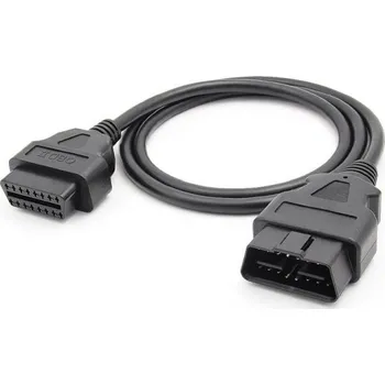 Autodiagnostika OBD2 16 pin 100 cm prodlužovací kabel, plně propojený 100cm