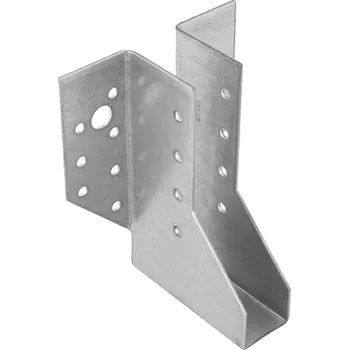 Tesařské kování DOMAX WB trámová botka WB 1 - 25 x 118 x 75 x 2 mm (10 ks)