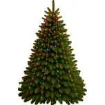 Světelný hvězdicový řetěz 352 LED, 16x2,2m, barevný, 8 funkcí, časovač 8/16h, IP44