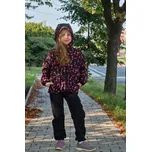 Dětská softshellová bunda s fleecem JOŽÁNEK plameňáci