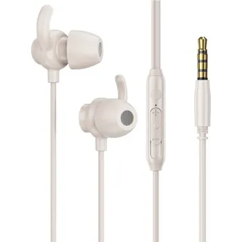 Sluchátka WEKOME YB07 sluchátka s konektorem 3,5 mm jack - béžová