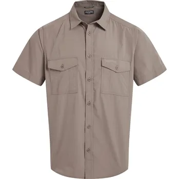 Pánské oblečení Pánská košile Craghoppers Kiwi II Short Sleeved Shirt Velikost: XXL / Barva: hnědá