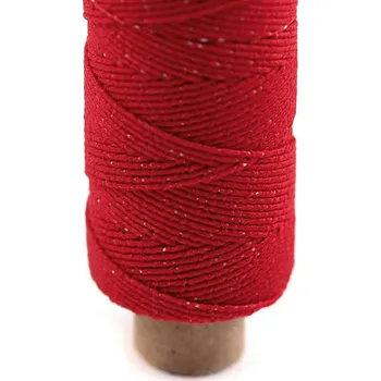 Nit Pružné nitě / gumička Ø1 mm návin 30 m Varianta: 7517 červená, Balení: 1 ks