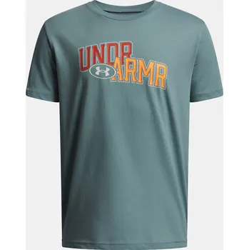 Chlapecké tričko Chlapecké tričko Under Armour UA OVERLAY WM SS-GRN 6005069-323 Zelená YMD