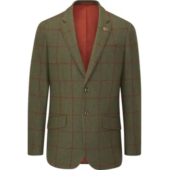 ALAN PAINE - Combrook pánské vlněné sako Reed Zelená XXL