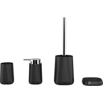 Držák na kartáček Kleine Wolke KOUPELNOVÉ DOPLŇKY TRIXY - Black, kelímek