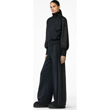 Dámské kalhoty Goldbergh kalhoty Rivet Wide Leg Track black S
