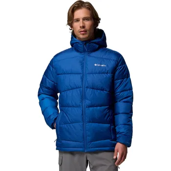 Pánská Zimní prošívaná bunda COLUMBIA FIVEMILE BUTTE II HOODED JACKET 2086912433 – Modrá XL