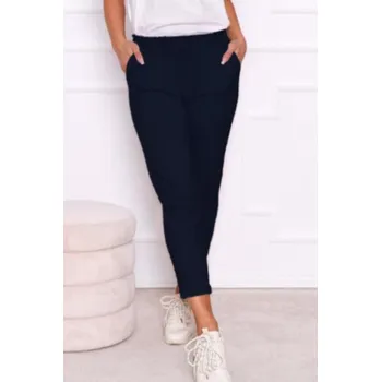 Dámské kalhoty LENA tmavě modrá M