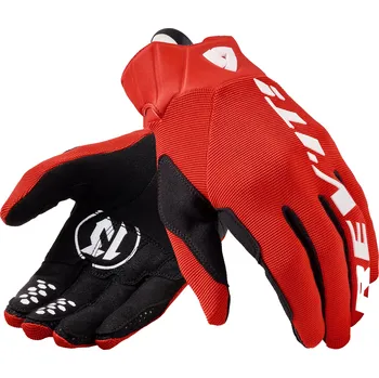 Moto oblečení Rukavice na motorku Revit Escondido červené 2XL