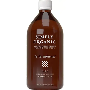 Tělový sprej Simply Organic Elements Hydrolate Fire energetizující a stimulační hydrolát 500 ml + Prodloužená možnost vrácení zboží do 30 dnů.