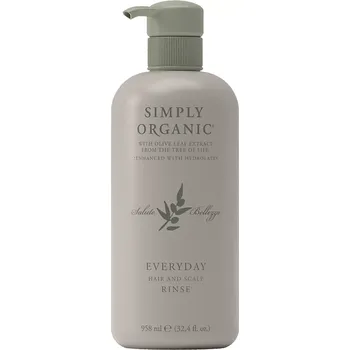 Simply Organic Everyday Hair & Scalp Rinse univerzální kondicionační péče s vyrovnávajícím účinkem 958 ml + Prodloužená možnost vrácení zboží do 30 dnů.