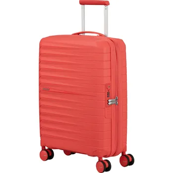 American Tourister FastForward Spinner 55cm Červená Sunset Coral rozšiřitelný