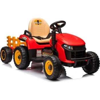 Dětské elektrovozidlo Hütermann Bateriový traktor červený