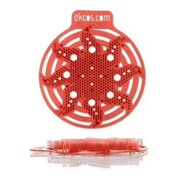 Podlahový mycí stroj Pisoárové sítko Powerscreen červené - vůně meloun (2ks)