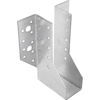 Tesařské kování DOMAX WB trámová botka WB 3 - 38 x 141 x 75 x 2 mm (10 ks)