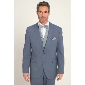 Dámské sako JP1880, Plus size Sako, FLEXNAMIC®, modulární kolekce Paris, ochrana proti skvrnám, do velikosti 36/72-134 pro plnoštíhlé nadměrná velikost, 815894721-1531, modrý, 56, Plus size oblečení, Oblečení pro vysoké muže, Nadměrné velikosti, Oblečení pro plnoštíh