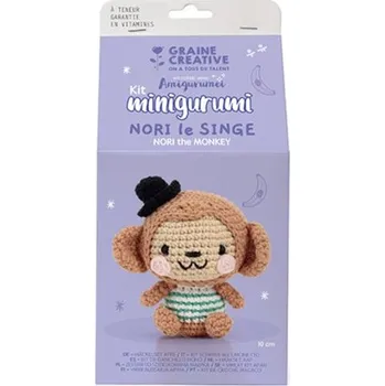 kreativní sada Graine Creative Háčkovací sada opička