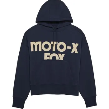 Dámská mikina Dámská mikina FOX W Moto-X Oversized Flc Po Midnight - XS