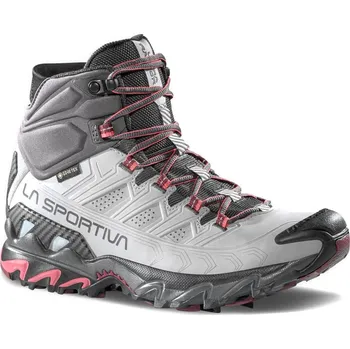 Dámská treková obuv hikingové boty dámské LA SPORTIVA Ultra Raptor II Mid Leather Woman GTX Cloud/Redwood - 41