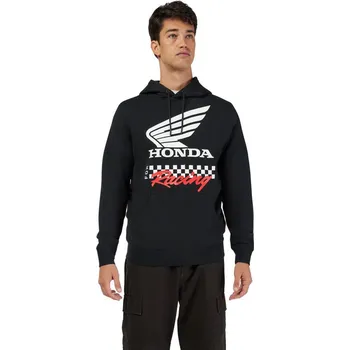 Pánská mikina Pánská mikina FOX Honda Fleece Po Black - M