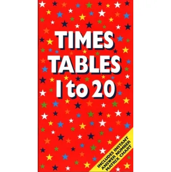 Cizojazyčná kniha Times Table 1 to 20