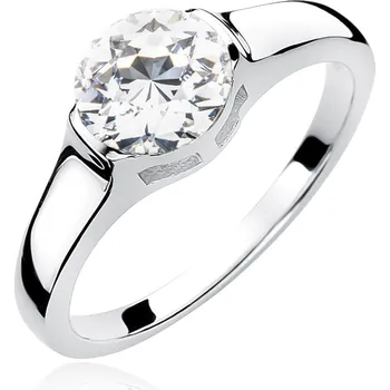 Prsten Stříbrný prsten CLAIRE Velikost: 7/54-55 Ag 925/1000