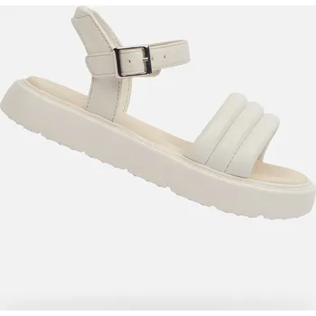 Dívčí sandály Krémové dívčí sandály Geox Kodette - Holky GEOX krémová 3423931