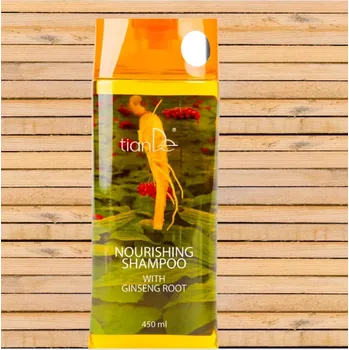 Vlasová regenerace tianDe vyživující šampon s kořenem ženšenu 450 ml