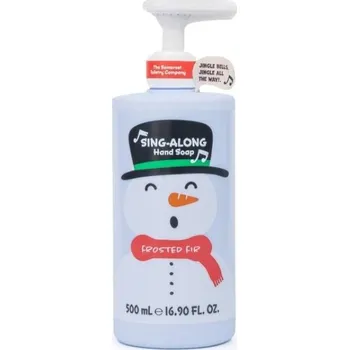 Mýdlo The somerset toiletry Snowman hand wash 500ml tekuté mýdlo na ruce Sněhulák s melodií