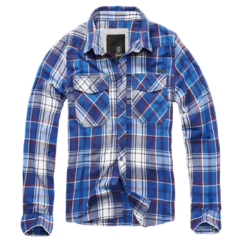 Pánská košile Košile Brandit Check Shirt - Navy 6XL