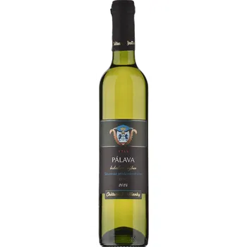 Víno Chateau Topoľčianky Pálava 2024 výběr z bobulí sladké 0.5l