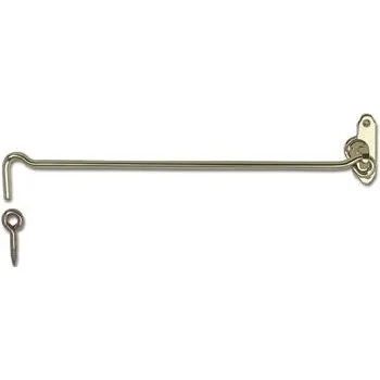 Okenní klika Okenní hák 450 mm, Mosaz