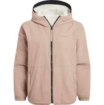 Dámská bunda Craghoppers Longlands Reversible Hooded Jacket Velikost: M / Barva: bílá/růžová