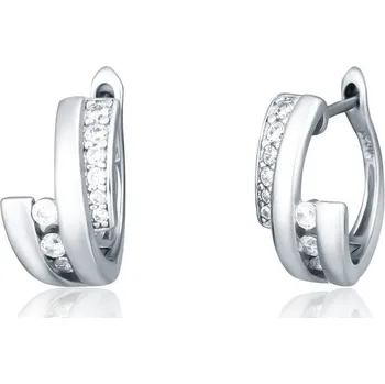 Náušnice Náušnice JVD SVLE1713XH2BI00 stříbrné