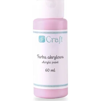 Výtvarná barva dp Craft Akrylová barva dpCraft 60ml Barva: sv. růžová
