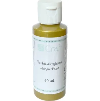 Výtvárné potřeby dp Craft Akrylová metalická barva dpCraft 60ml Barva: zlatá