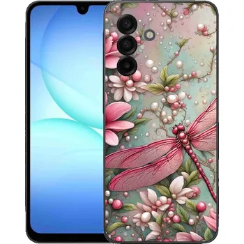 Pouzdro na mobilní telefon Gelový kryt pro Samsung Galaxy A17 vážka