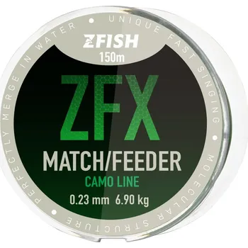 Modelářská překližka ZFISH vlasec ZFX Match/Feeder CamoLine 150m - 0,23mm ZFISH vlasec ZFX Match/Feeder CamoLine 150m - 0,23mm